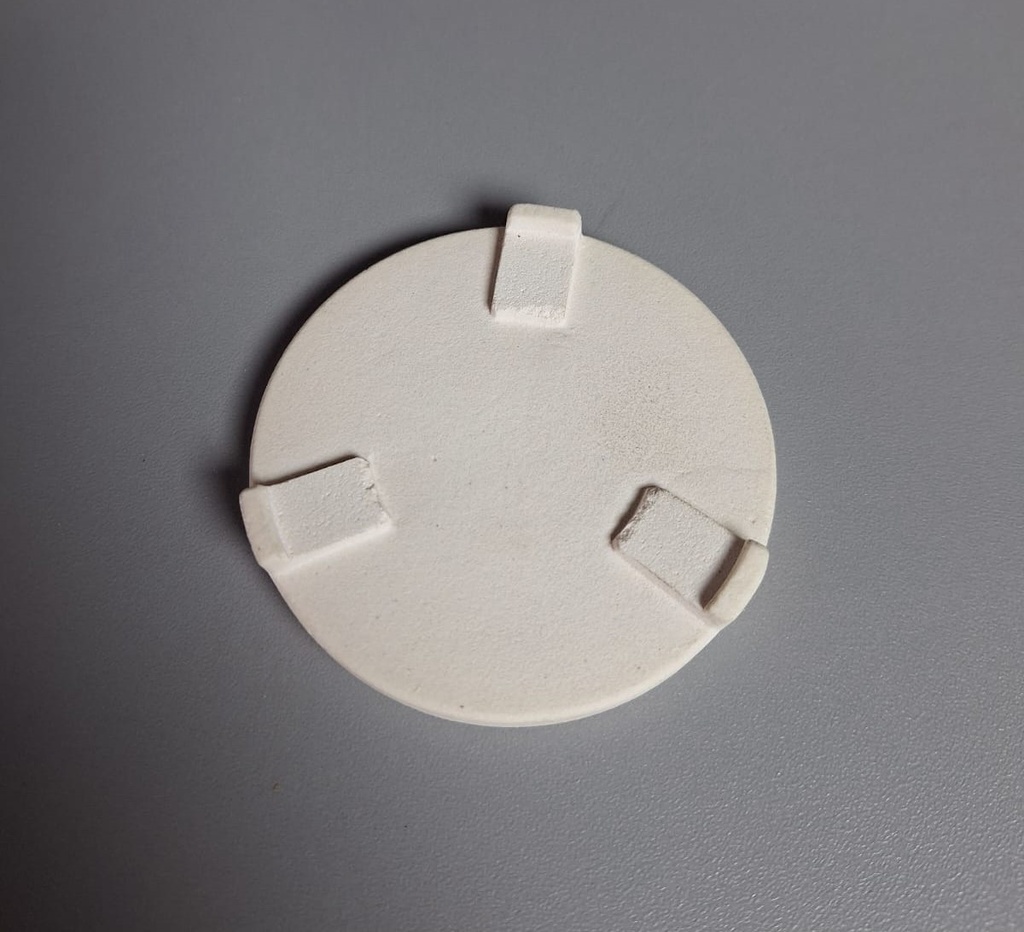 Pressing inlet for inlay maker ceramic f