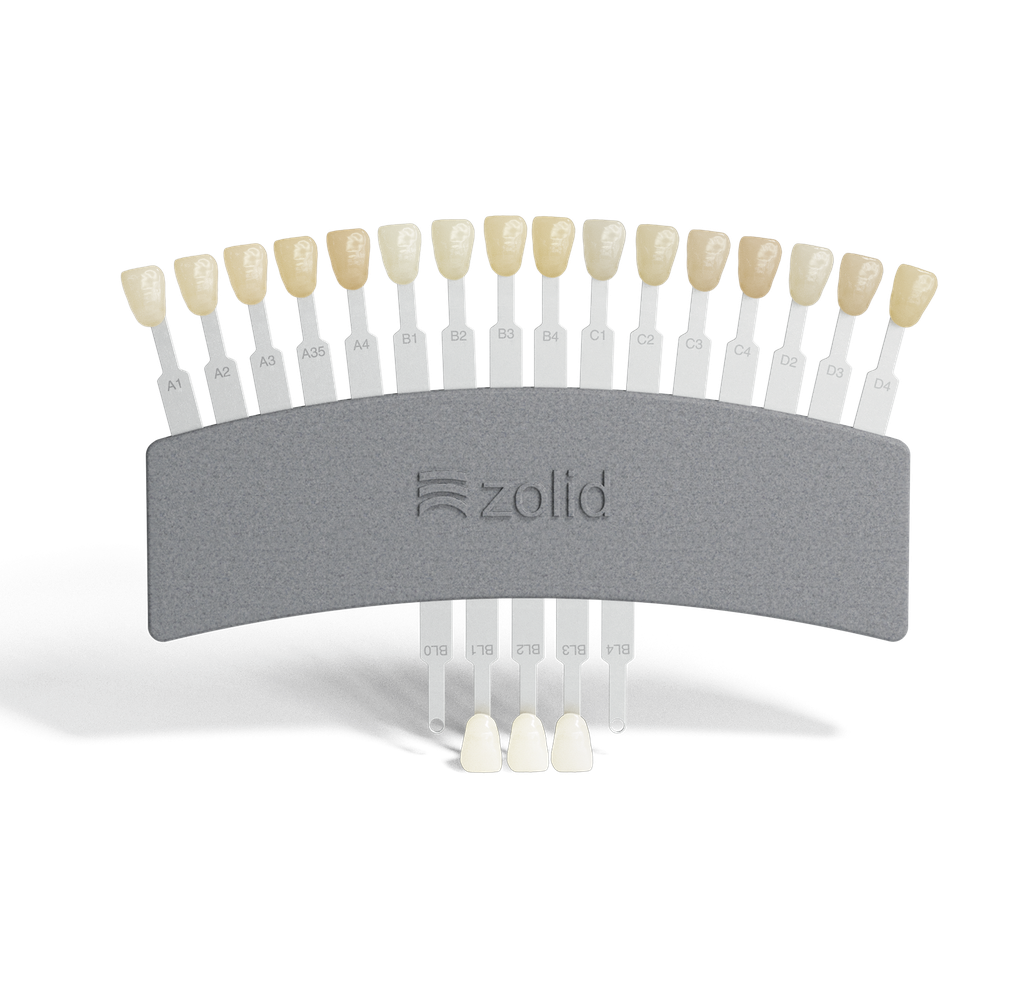 Zolid Bion Shade Guide - Instant shade matching