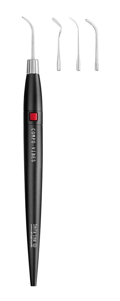 [03000-CV-Master] Compo-Vibes, Master kit (inclu. 4 tips, 1 ea: "Spatula/Tip large/Tip medium/Tip thin")