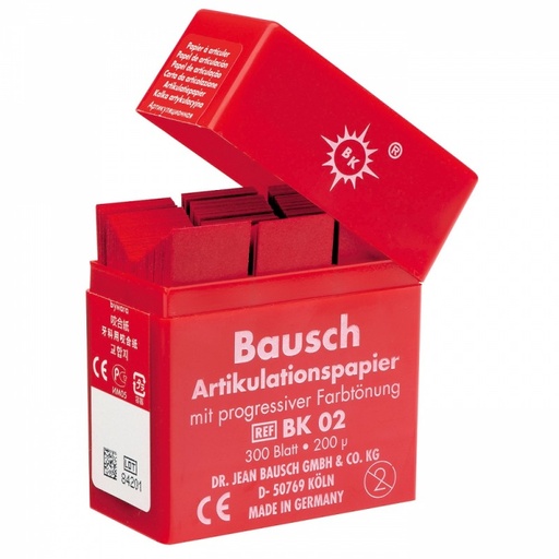 [BK02] Articulating Paper 200M PLASTIC Dispenser Red, 300 strips
