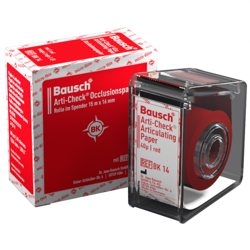 [BK14] Articulating Paper 40M Roll in Dispenser 15mm RED