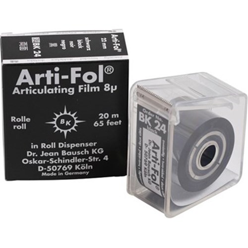 [BK24] Arti-Fol 22mm wide, 8M Two Sided, 20m /BLACK