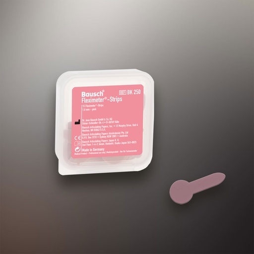 [BK250] Fleximeter-Strips 1,0mm 2 mm 15 strips Pink