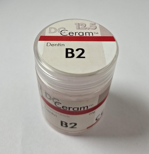 [38-0022] DC CERAM 12.5 DENTIN B2-20g