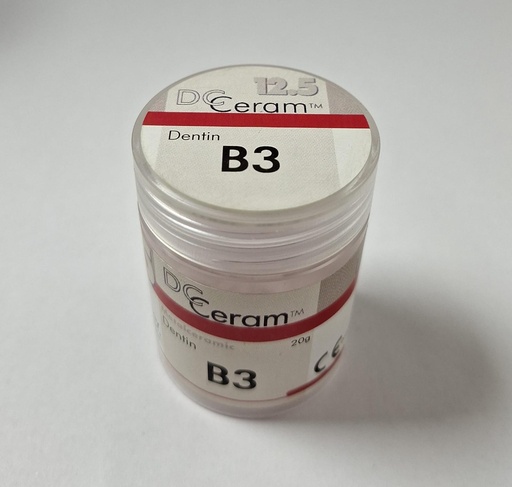 [38-0023] DC CERAM 12.5 DENTIN B3-20g