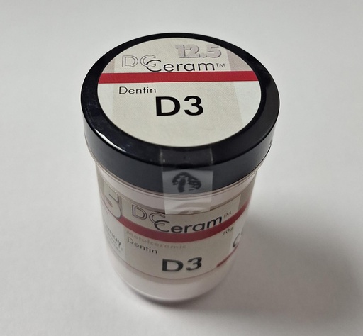 [38-0743] DC CERAM 12.5 DENTIN D3 70g