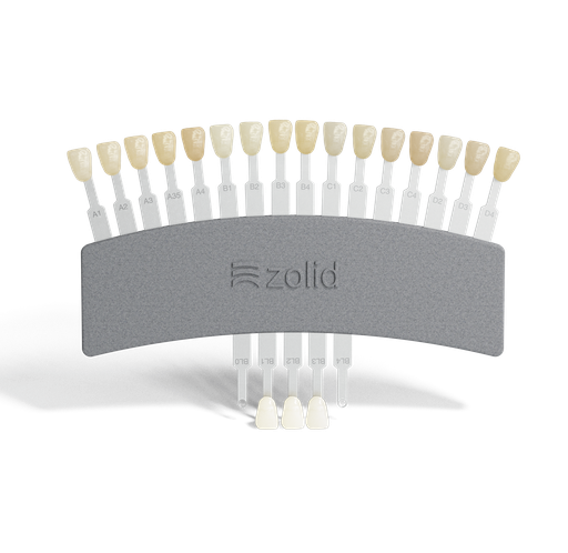 [761943] Zolid Bion Shade Guide - Instant shade matching