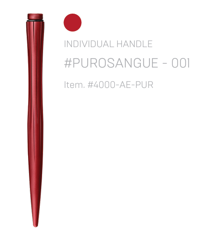 [4000-AE-PUR] INDIVIDUAL HANDLE #PUROSANGUE - 001