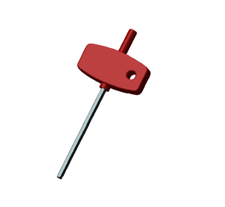 [179126] Allen screw driver SW3 x 60 Map / Holder