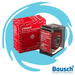 Bausch 40µ micro-thin Articulating Papers are extremely thin and tear resistant and are coated with liquid colors on both sides. articulating papers 40 Micron available at JODLU Company Jordan