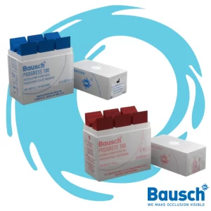 bausch articulating Papers Dental Occlution articulating paper This smooth fiber reinforced paper with high coloring capacity adapts perfectly to the occlusal surfaces. The occlusal contact points or centric contacts are marked very precisely because of the paper’s progressive color transfer. 100 micron articulating paper available at JODLU Company Jordan