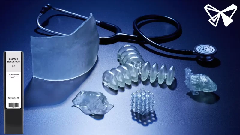 BioMed Elastic 50A Resin medical 3d printer resin in jordan