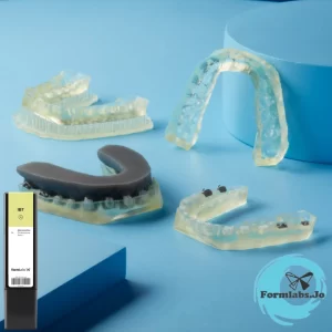 IBT Resin A flexible biocompatible material for 3D printing highly accurate indirect bonding trays and direct composite restoration guides Dental 3D Printers Resin available at formlabs jordan