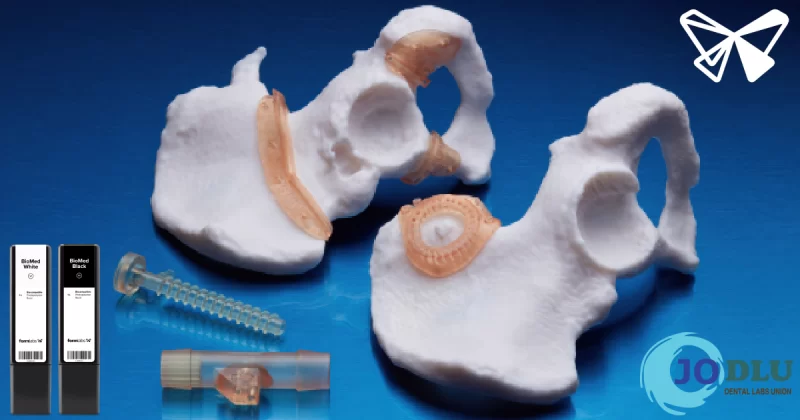 BioMed White and BioMed Black Resins 3d printers medical resin in Jordan available at jodlu company jordan medical resin for 3d printers