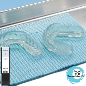IBT Flex Resin A flexible biocompatible material for 3D printing highly accurate indirect bonding trays and direct composite restoration guides 3D Printers resin available at formlabs Jordan
