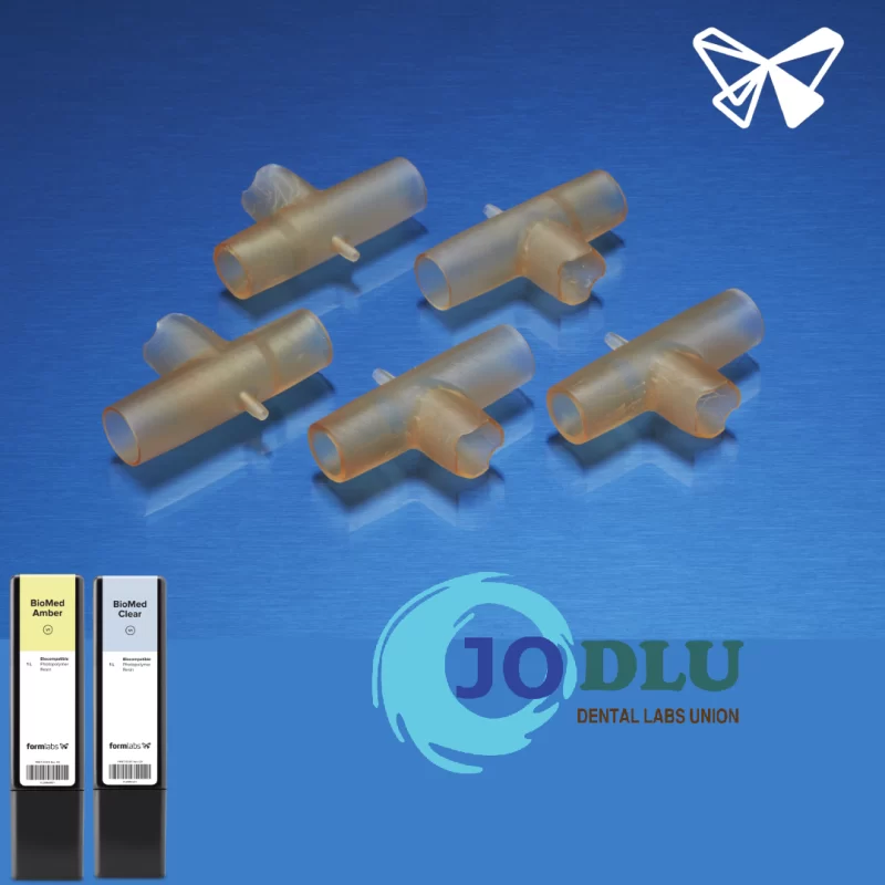 BioMed Clear and BioMed Amber Resins medical resin for 3d printers available at jodlu company jordan