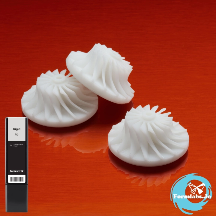 Rigid 4000 Resin (formerly Rigid Resin) resin for 3D printers from formlabs Jordan available at JODLU Company