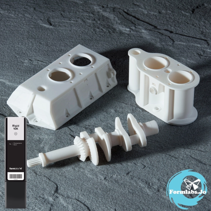 Rigid 10K Resin 3D printers resin available at formlabs Jordan JODLU Company Jordan