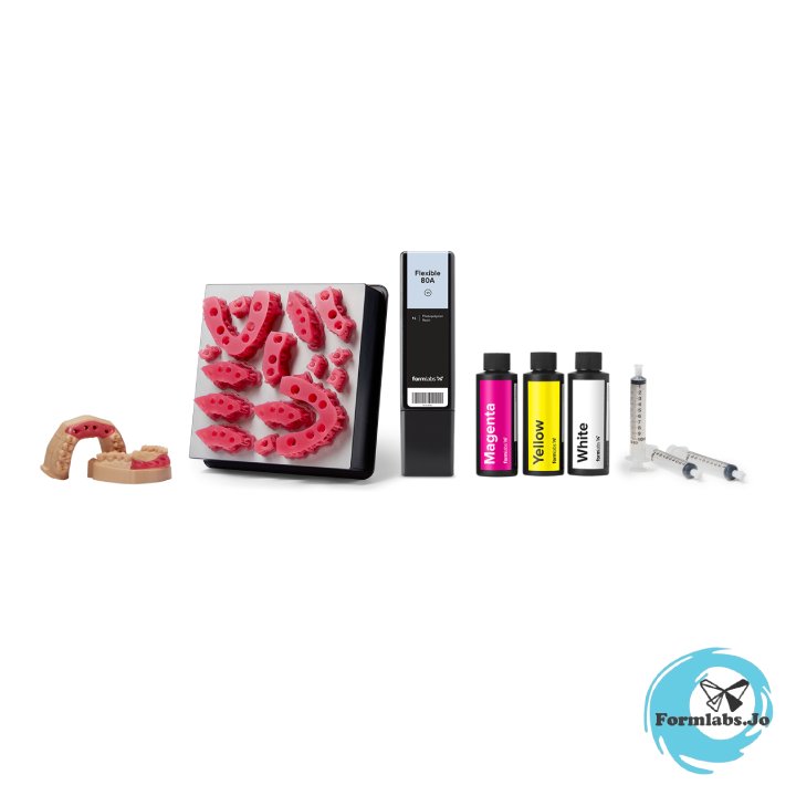 Soft Tissue Kit Soft Tissue Kit dental resin for 3D printers available at formlabs Jordan JODLU Company Jordan